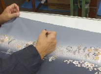 着物お手入れ　つるや　地直し